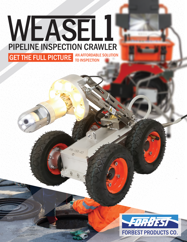 The WEASEL 1: Full Scope Robotic Inspection Crawler