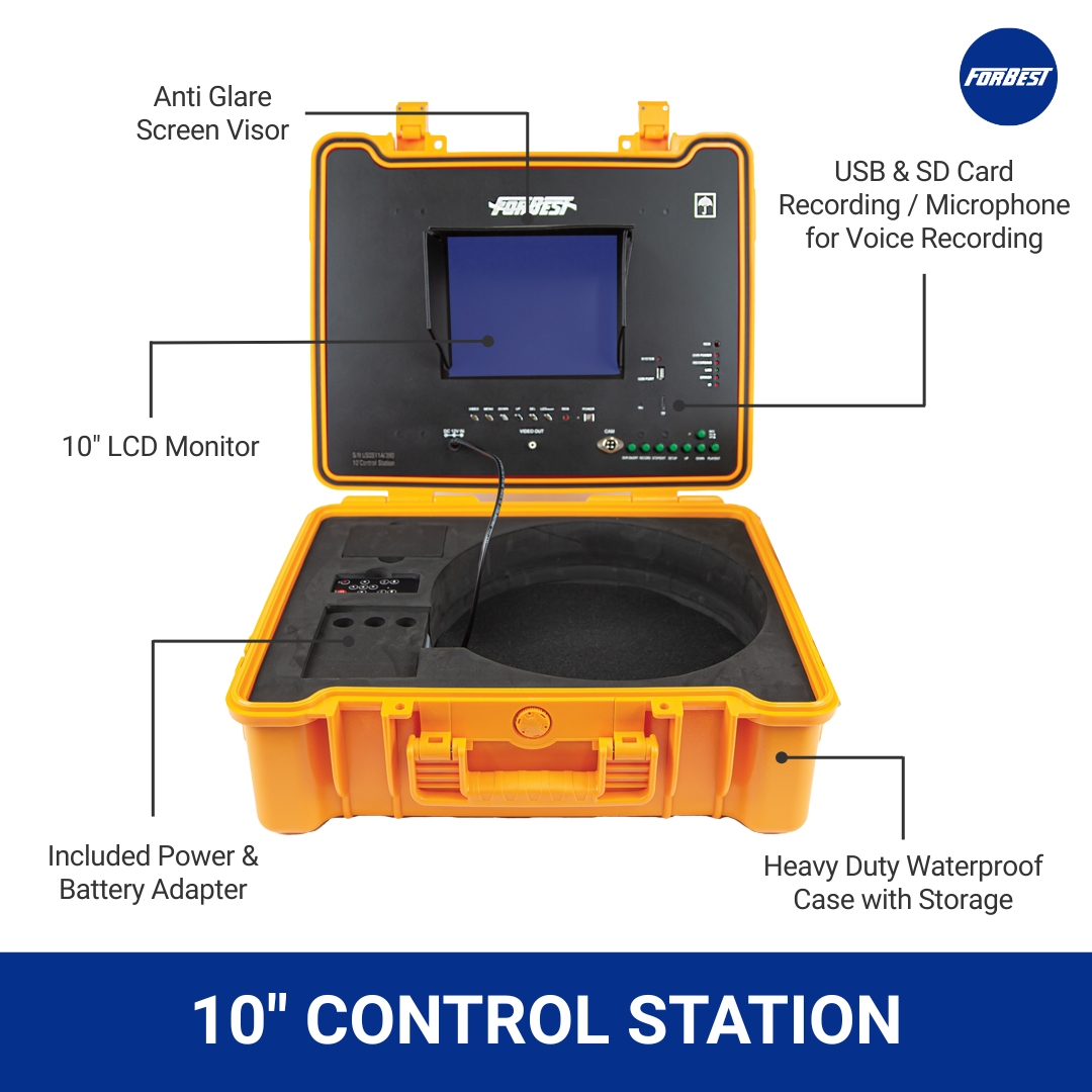 Forbest 4188 Portable Sewer Camera