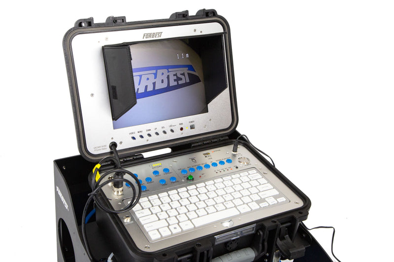 Live AUCTION: Refurbished 4188KB Portable Pipeline Inspection Camera with Catch Base Reel & 130 FT. Cable