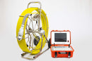Pan-Tilt 3688AT 200ft/400ft Sewer Camera with Meter Counter and Multi-Function Control Box