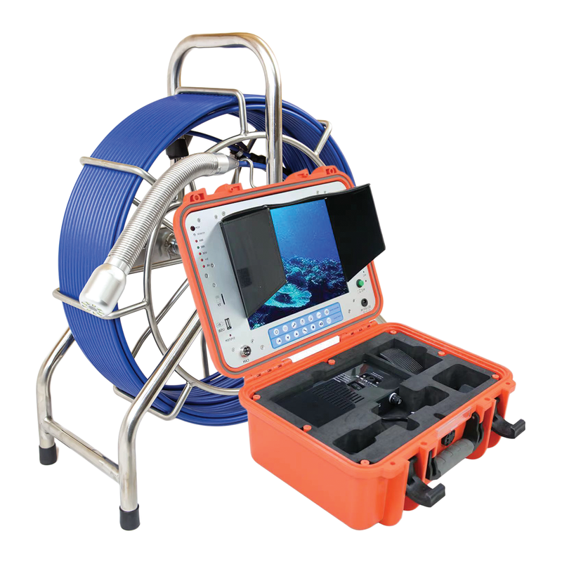 Mid Range 3388MT Sewer Camera with 200ft Cable and Footage Counter Mid Range 3388MT Sewer Camera with 200ft Cable and Footage Counter