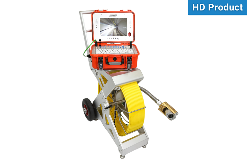 Mid Range HD 200 FT Stand Cable & Self Leveling/Pan-Tilt-Zoom Camera with Multi-Function Control Station
