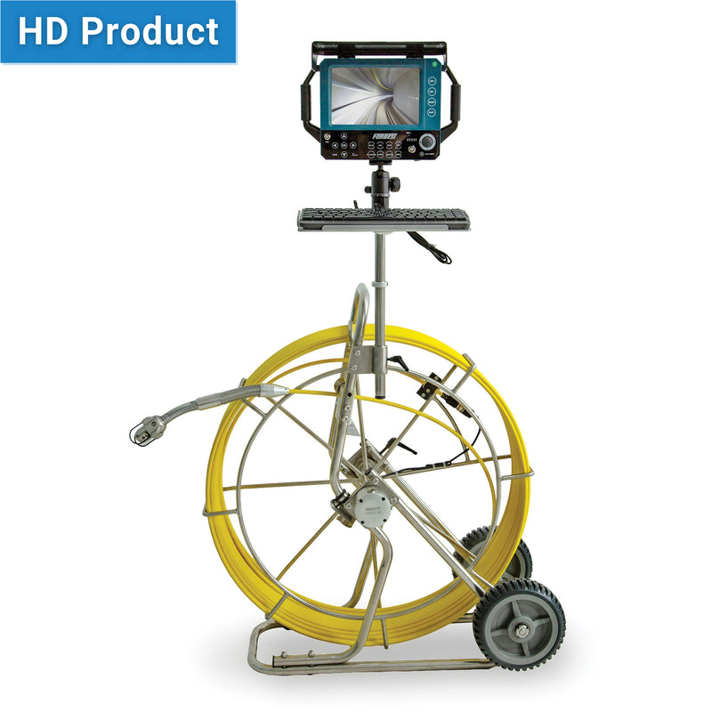 HD Mid & Long Range 3288PH Sewer Camera: 200/400ft Cable with C40 Self