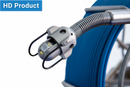 Pan-Tilt Sewer camera on a reel with 'HD Product' label