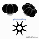 Skids for 1" C23 Camera Head