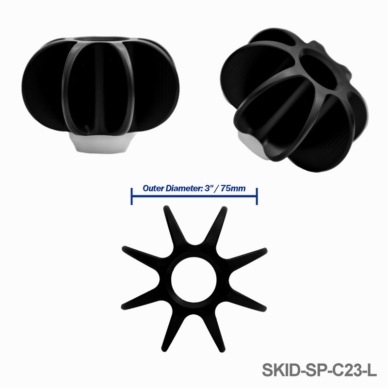 Skids for 1" C23 Camera Head