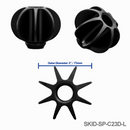 Skids for 1" C23 Camera Head