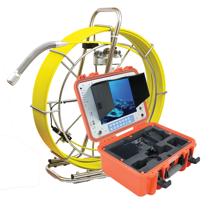 Long Range 3488T Sewer Camera with 400ft Cable and Meter Counter Long Range 3488T Sewer Camera with 400ft Cable and Meter Counter