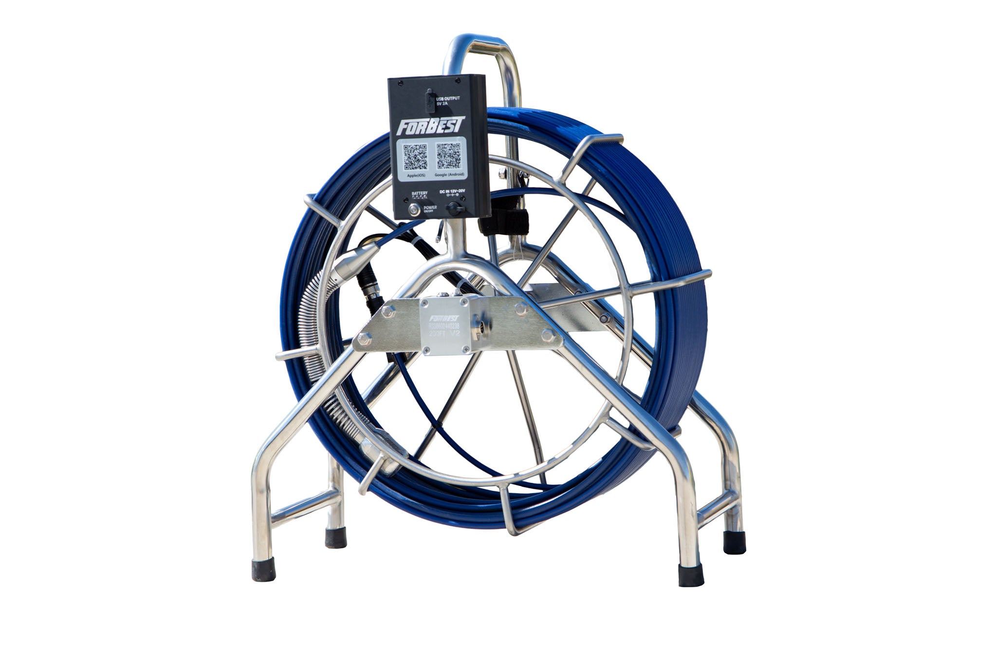 Forbest blue cable & reel and wifi box