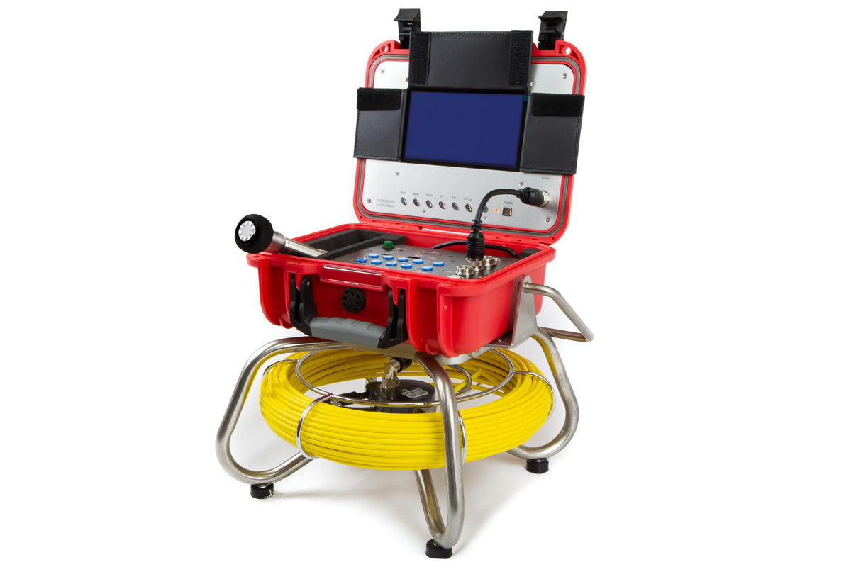 3188XX All-in-One Sewer Camera with 130ft Cable, Self-Leveling Camera