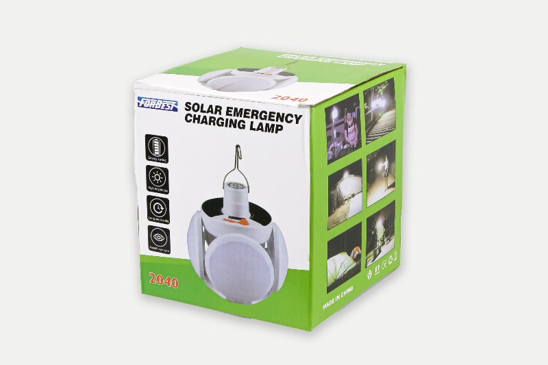Foldable Solar 5 Panel LED Light