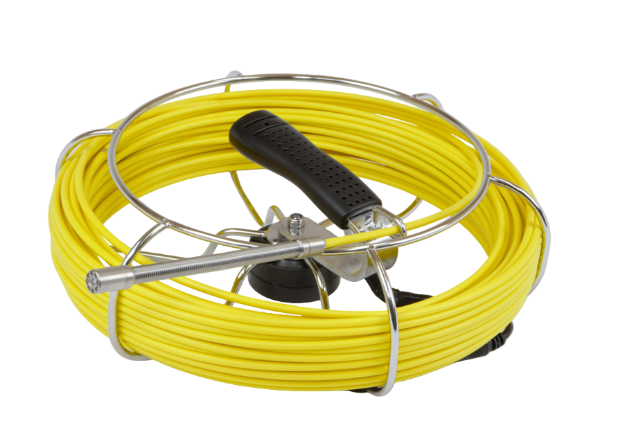 Mini Camera Combo: 100ft Cable with 1/2