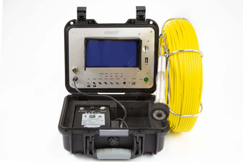 Portable 3188SD+ Pipeline & Sewer Camera with 130 Ft. Cable & 512Hz Transmitter