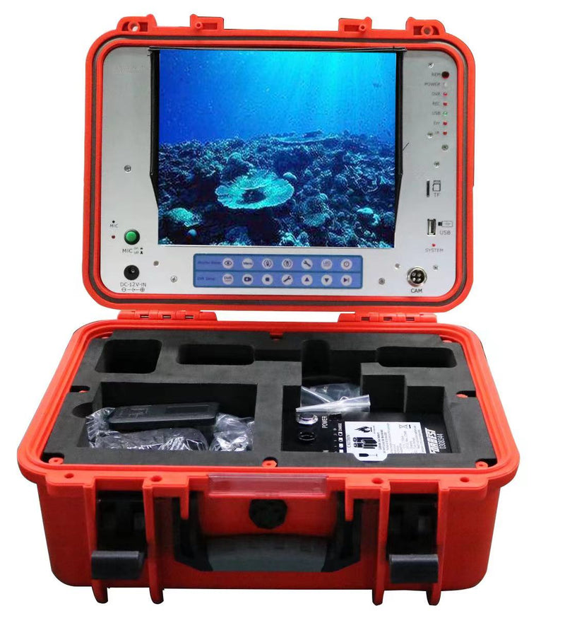 10" LCD Control Station with USB & SD Card Recording