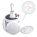 Foldable Solar 5 Panel LED Light